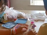 不受疫情反彈影響，踏實(shí)居家正規(guī)珠繡手工加工賺錢