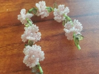 純手工產(chǎn)品串珠米珠繡展示，精美的手飾之手鏈