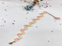 2月9日，外發(fā)手工領回家做，在家做手工副業(yè)創(chuàng)業(yè)，開手工加工廠、做手工傳承官，在手工之家,要掙錢，就要沿著目標、堅持努力，圖為串珠米珠繡純手工產品剪影