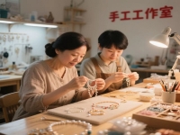 掙錢就要好好干，在家掙錢開純手工工作室，低門檻賺錢方式，你我都能做