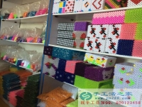 河北石家莊辛集劉女士在家做手工活珠繡賺錢，不用再出去上班