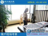 適合在家做的手工活，廣西融水縣蔣女士選擇手工活之家串珠繡