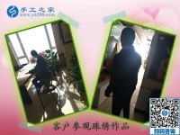 11月25日，找沒有押金的手工活，想接正規(guī)廠家的手工活就來這里，手工之家接待考察加工客戶剪影