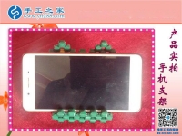 亞克力串珠手機(jī)支架 懶人專用放手機(jī)神器 各種創(chuàng)意手工均在手工之家！