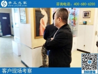 義烏手工活外發(fā)的廠家，河北衡水故城縣劉先生來(lái)到手工之家
