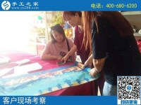 8月16日，找正規(guī)可靠、可以寄到家做的手工活掙錢，手工之家接待考察加工客戶剪影