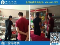 9月22日，沒有年齡限制的正規(guī)手工活，老奶奶也能做好珠繡，手工之家接待考察加工客戶剪影