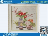 2月26日，手工活外發(fā)回收，可以帶回家做的手工活就是珠繡外發(fā)手工活，手工之家勵志珠珠繡成品實拍