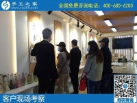 4月10日，純手工活外發(fā)加工、手工活外發(fā)回收，選擇勵志珠手工活。手工之家接待考察合作加工客戶剪影