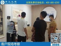 6月5日，純手工活外發(fā)加工，在手工活外發(fā)加工網(wǎng)找到合適的好項(xiàng)目，手工之家接待考察合作客戶剪影