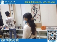 6月27日，在家做外發(fā)手工活的直接收獲，除了掙錢，就是陪伴，手工之家接待考察加工客戶剪影
