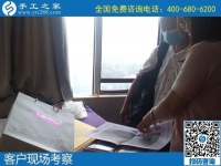 9月16日，手工活外發(fā)回收，手工活賺錢，這里的手工活代理加工項(xiàng)目真的不錯(cuò)。手工之家接待考察加工客戶剪影