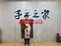 5月11日，手工活拿回家做，想接正規(guī)廠家的手工活，全面了解很重要，手工之家接待考察加工客戶剪影