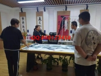 6月8日，珠繡拿回家做的手工活，除了掙錢還有更大意義，傳承傳統(tǒng)手工文化，我們都在努力，手工之家接待考察加工客戶剪影