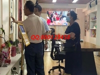 6月21日，想做手工活掙錢，可以寄到家做的手工活，來手工之家、選勵志珠珠繡，開啟人生和事業(yè)的新征程，手工之家接待考察合作加工客戶剪影