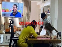 6月22日，看中這些，想在家做手工活的人選擇珠繡手工活外發(fā)加工項目，放心居家掙錢，手工之家接待考察加工合作客戶剪影